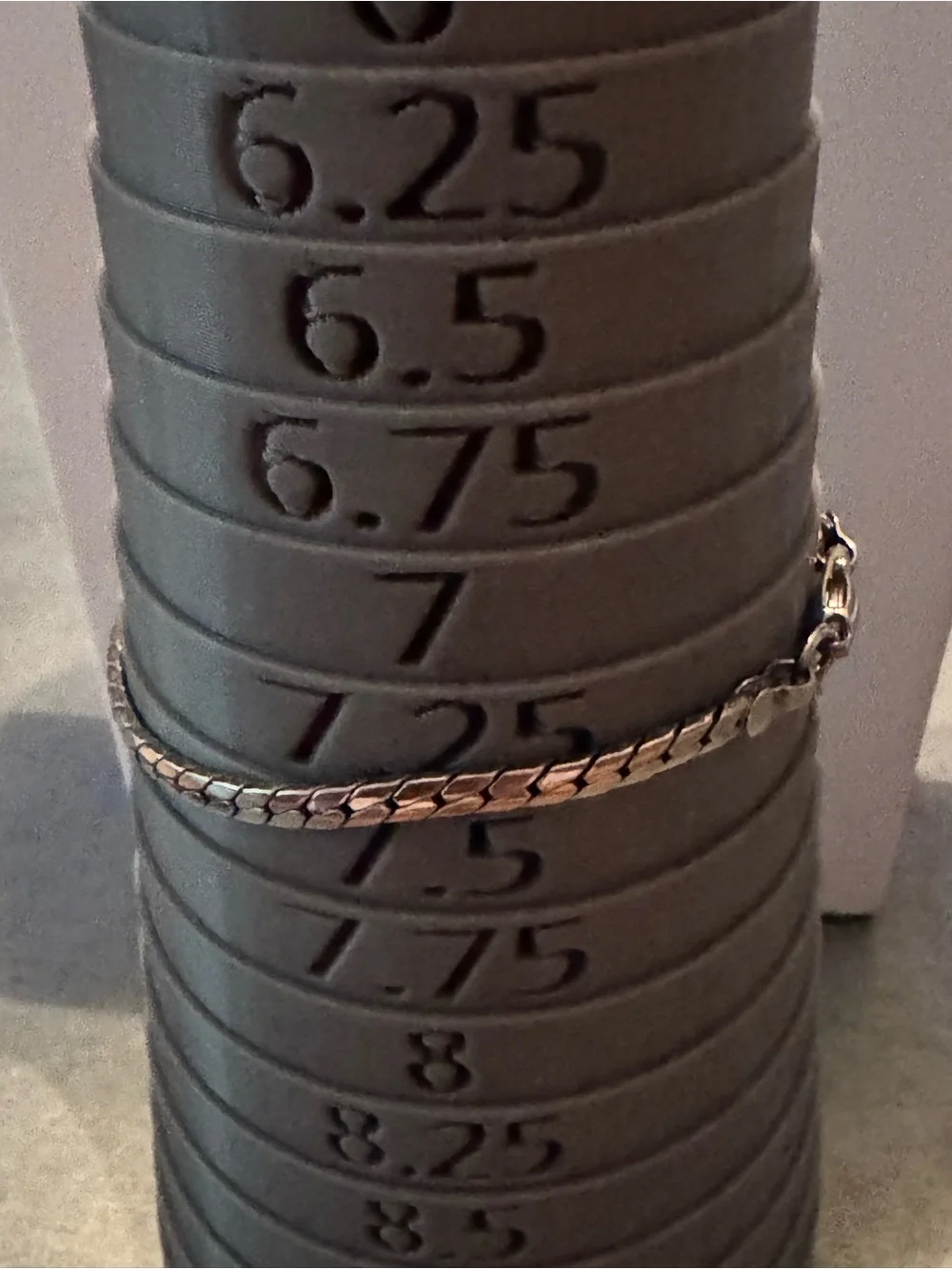 Silver Tone Braided Link Bracelet - Silver